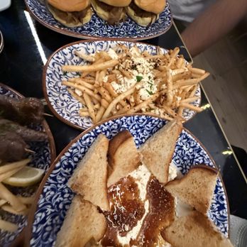 Baraki - WHIPPED FETA & FETA FRENCH FRIES & BEEF SLIDERS - Cocktail Bars Near Me - New York, New York Baraki - WHIPPED FETA & FETA FRENCH FRIES & BEEF SLIDERS - Cocktail Bars Near Me - New York, New York