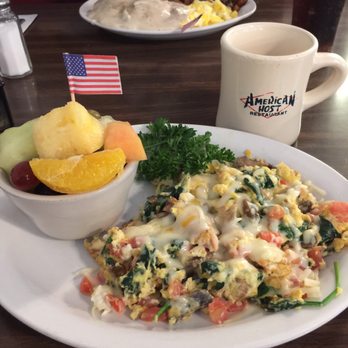 American Host Restaurant - Spinach Scramble - Diners Near Me - Lompoc, California American Host Restaurant - Spinach Scramble - Diners Near Me - Lompoc, California