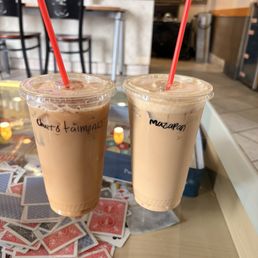 Got the mazapan and churro lattes. So yummy. And friendly workers too :)