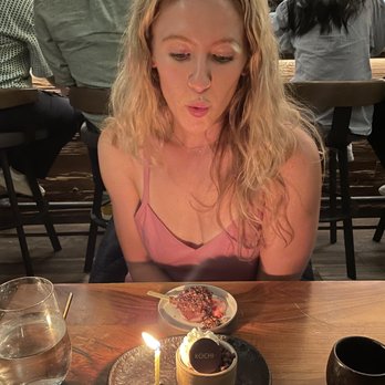 Kochi - They gave us a dessert for the anniversary! - Korean Near Me - New York, New York Kochi - They gave us a dessert for the anniversary! - Korean Near Me - New York, New York