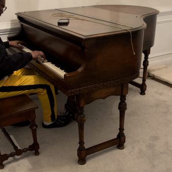 Dmovers - Reassembled Baby Grand Piano - Movers Near Me Dmovers - Reassembled Baby Grand Piano - Movers Near Me