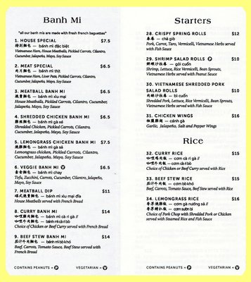 Menu photo 7 Merci Beaucoup Cafe Vancouver, BC