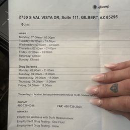 Apparently you have to walk in to get updated hours don't go after 11 Apparently you have to walk in to get updated hours don't go after 11