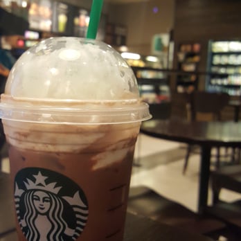 Starbucks - Grande iced decaf raspberry mocha with whip $3 with my reward. Regularly $5. - Coffee & Tea Near Me - Miami, Florida Starbucks - Grande iced decaf raspberry mocha with whip $3 with my reward. Regularly $5. - Coffee & Tea Near Me - Miami, Florida