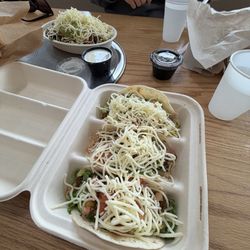 DosBros Fresh Mexican Grill - Tacos (3) & Salad