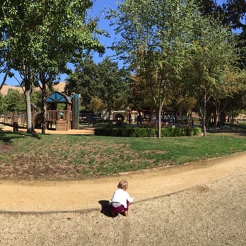 Hap Magee Ranch Park - Two separate age-appropriate climbing structures, a small walking path. Well shaded. :) - Parks Near Me - Danville, California Hap Magee Ranch Park - Two separate age-appropriate climbing structures, a small walking path. Well shaded. :) - Parks Near Me - Danville, California