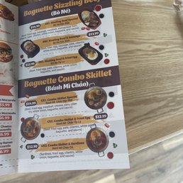 Menu Menu