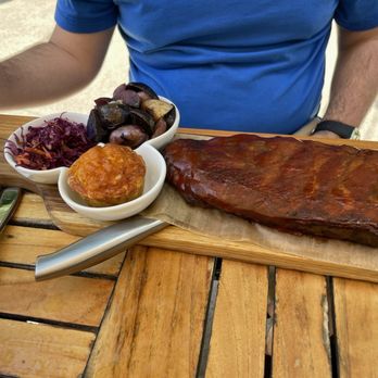 The Roundhouse Hotel - Smoked St. Louis BBQ Ribs - New American Near Me - Beacon, New York The Roundhouse Hotel - Smoked St. Louis BBQ Ribs - New American Near Me - Beacon, New York