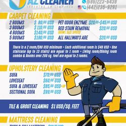 A Z Cleaner - Servicios.