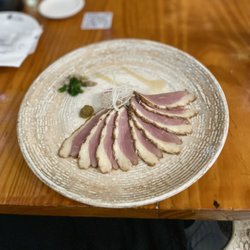 Kura - Pato Marinado. The little salsa next to it was delicious!