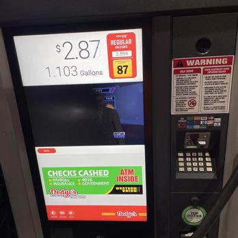 Dodge's - a gas pump at a gas station - Gas Stations Near Me - Batesville, Mississippi