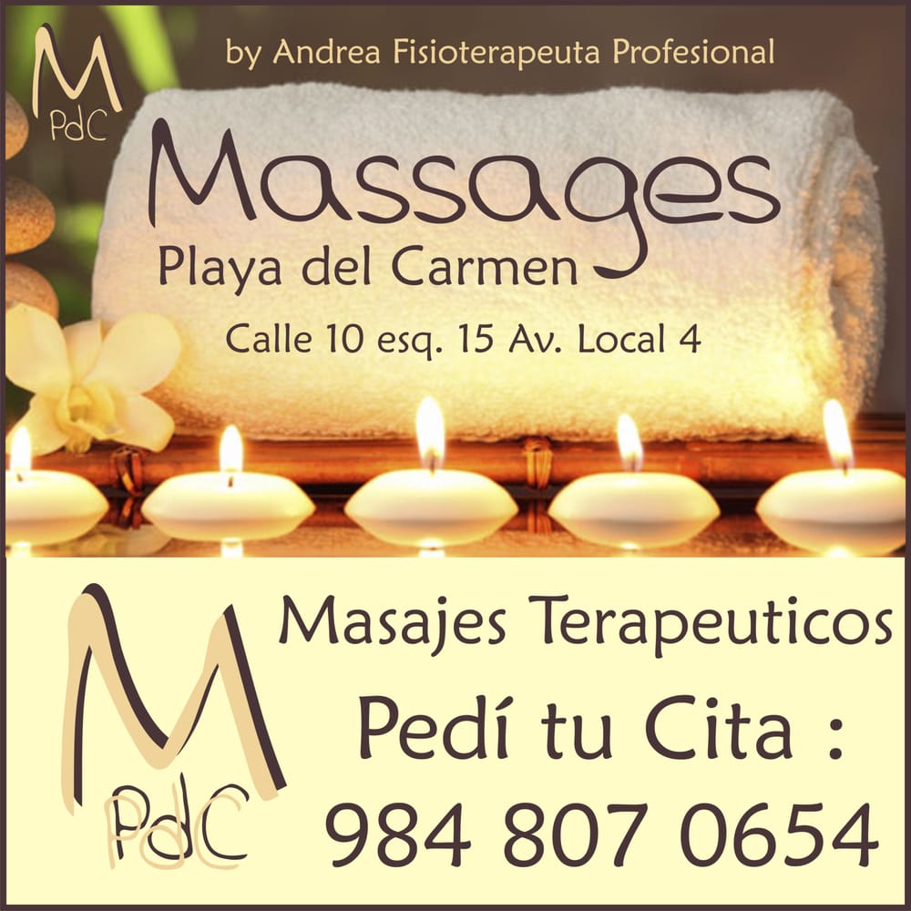 MASSAGES PLAYA DEL CARMEN BY ANDREA Calle 10 S/N, Cancún, Quintana