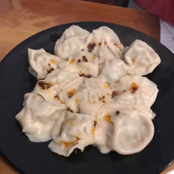 Palace Dumplings - Beef with Beef with Mushroom Dumpling we added chili oil - Chinese Near Me - Wappingers Falls, New York Palace Dumplings - Beef with Beef with Mushroom Dumpling we added chili oil - Chinese Near Me - Wappingers Falls, New York