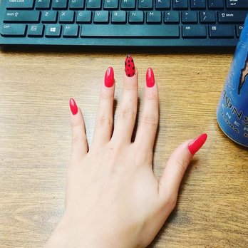 Cleopatra Nails - Pretty red nails :) - Nail Salons Near Me - Norwalk, Connecticut
