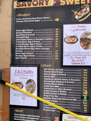 Menu photo 2 T&J Waffles Laurel, MD