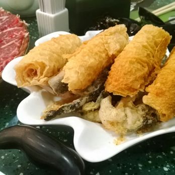 敘亨軒海鮮火鍋 - Fried fish skin and tofu sheet - Hot Pot Near Me - Hong Kong, HK