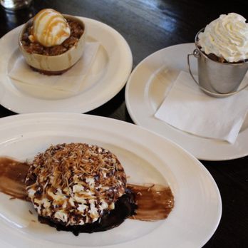 Mill House Brewing Company - Samoa Tart, Peanut Butter Sundae, Apple Cobber with Vanilla Gelato ($9 ea) - Breweries Near Me - Poughkeepsie, New York