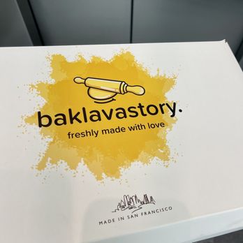 Baklavastory - The box says it all... - Bakeries Near Me - San Francisco, California