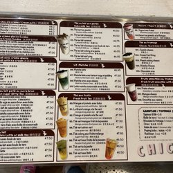 Chicha Restaurant - Menu