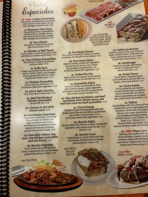 Menu photo 1 La Hacienda Pace, FL