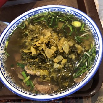 Calan Beef Noodle - No, 2, Hand pulled noodle with pickled sour mustard in beef soup - Chinese Near Me - Calgary, Alberta Calan Beef Noodle - No, 2, Hand pulled noodle with pickled sour mustard in beef soup - Chinese Near Me - Calgary, Alberta