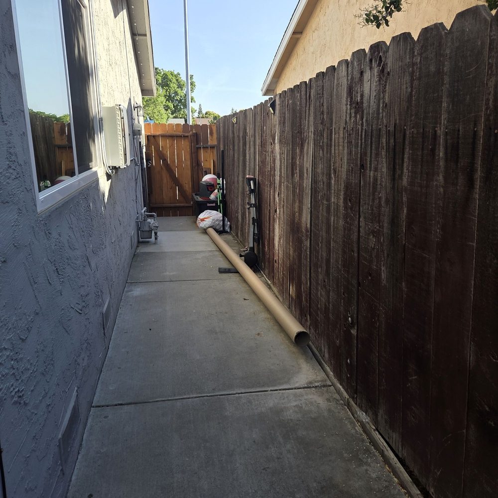 Oasis Landscape - Before and after - Lawn Services Near Me - Tracy, California