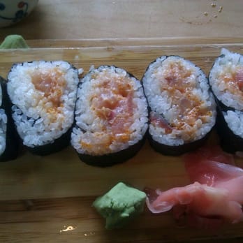 Restaurant Kunio - Dynamite roll: spicy hamachi and tobiko - Japanese Near Me - Waipahu, Hawaii Restaurant Kunio - Dynamite roll: spicy hamachi and tobiko - Japanese Near Me - Waipahu, Hawaii