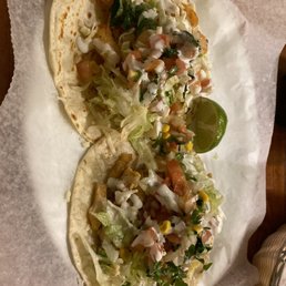 Chicken & shrimp taco! Chicken & shrimp taco!