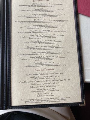 Menu photo 5 Wildfire Georgetown, TX