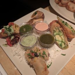 Egg roll sampler Egg roll sampler