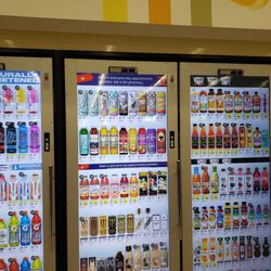 Walgreens - New tech on the cooler doors.