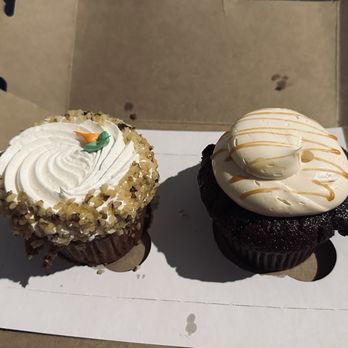 The Buttery - Carrot Cupcake and I can't remember the other cupcake - Bakeries Near Me - Santa Cruz, California The Buttery - Carrot Cupcake and I can't remember the other cupcake - Bakeries Near Me - Santa Cruz, California