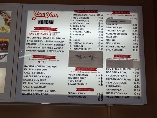 Menu photo 7 Arirang Korean Kitchen Hilo, HI