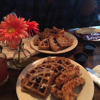 333 Lounge - Chicken & cinnamon waffles + rum punch - Lounges Near Me - Brooklyn, New York 333 Lounge - Chicken & cinnamon waffles + rum punch - Lounges Near Me - Brooklyn, New York