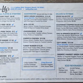 Balboa Lily's - Coffee & Tea Near Me - Newport Beach, California