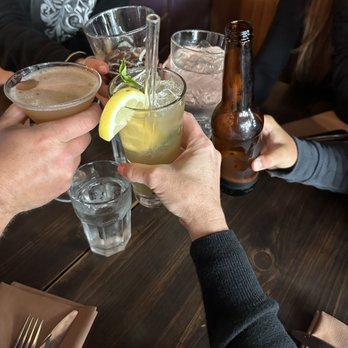 Waterfront Depot Restaurant - Cheers to a Family of 5! - Seafood Near Me - Florence, Oregon Waterfront Depot Restaurant - Cheers to a Family of 5! - Seafood Near Me - Florence, Oregon