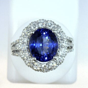 Imperial Gem Lab Ltd - A fine Ceylon Blue Sapphire ring - Jewelry Near Me - Vancouver, British Columbia