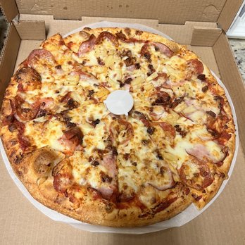 Frankie's Pizza - Super Kahuna, no green peppers, add pepperoni. No up-charge for the ingredient swap. - Pizza Near Me - Issaquah, Washington Frankie's Pizza - Super Kahuna, no green peppers, add pepperoni. No up-charge for the ingredient swap. - Pizza Near Me - Issaquah, Washington