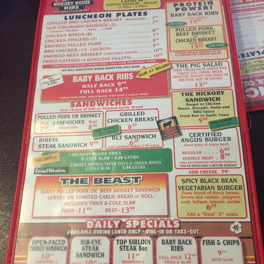 Hickory House Ribs - Barbeque Near Me - Aspen, Colorado