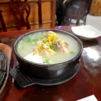 Chunju Han-il Kwan - Ginseng Chicken Soup ($23.75) - Korean Near Me - Los Angeles, California Chunju Han-il Kwan - Ginseng Chicken Soup ($23.75) - Korean Near Me - Los Angeles, California