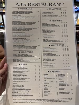 Menu photo 3 AJ’s Restaurant Nashville, TN Menu photo 3 AJ’s Restaurant Nashville, TN