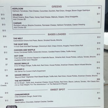 Rizzo's - Menu - New American Near Me - Chicago, Illinois Rizzo's - Menu - New American Near Me - Chicago, Illinois