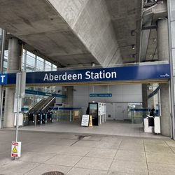 Aberdeen Station - Ground level entrance~