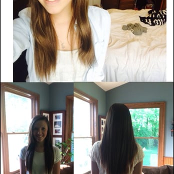 Jennifer Burnside at Salon 4 - Before and after hair extensions - Hair Stylists Near Me - Bellbrook, Ohio Jennifer Burnside at Salon 4 - Before and after hair extensions - Hair Stylists Near Me - Bellbrook, Ohio