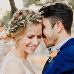 Flower crown and boutonniere by Mountain Laurel Floral for my wedding. Flower crown and boutonniere by Mountain Laurel Floral for my wedding.