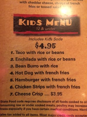 Menu photo 8 Julio G's Tatum Phoenix, AZ