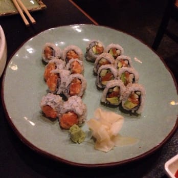 Circle Sushi - Spicy salmon & bogey roll - Sushi Bars Near Me - Atlanta, Georgia