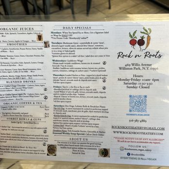 Rock n Roots - Salad Near Me - Williston Park, New York
