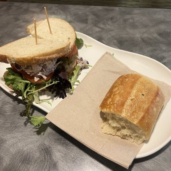 Panera Bread - Napa Almond Chicken Salad Sandwich - Sandwiches Near Me - Fort Lauderdale, Florida