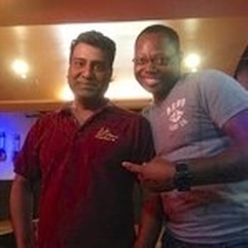 Ledo Pizza - Reza, the owner with my hubby. - Pizza Near Me - Pikesville, Maryland Ledo Pizza - Reza, the owner with my hubby. - Pizza Near Me - Pikesville, Maryland